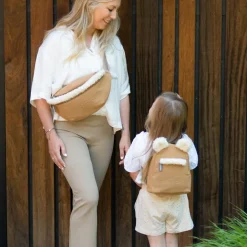 Sac à dos bébé My first bag effet suédine (24 cm)