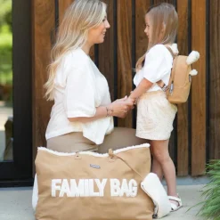 Sac à dos bébé My first bag effet suédine (24 cm)