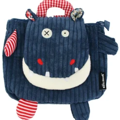 Sac à dos bébé peluche Hippipos l'hippopotame