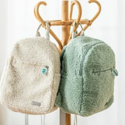 Sac à dos bébé Teddy Lapidou écru