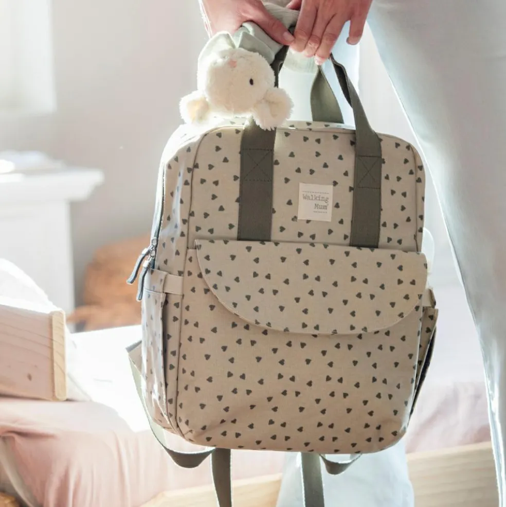 Sac à dos coeurs Poppy Mousse