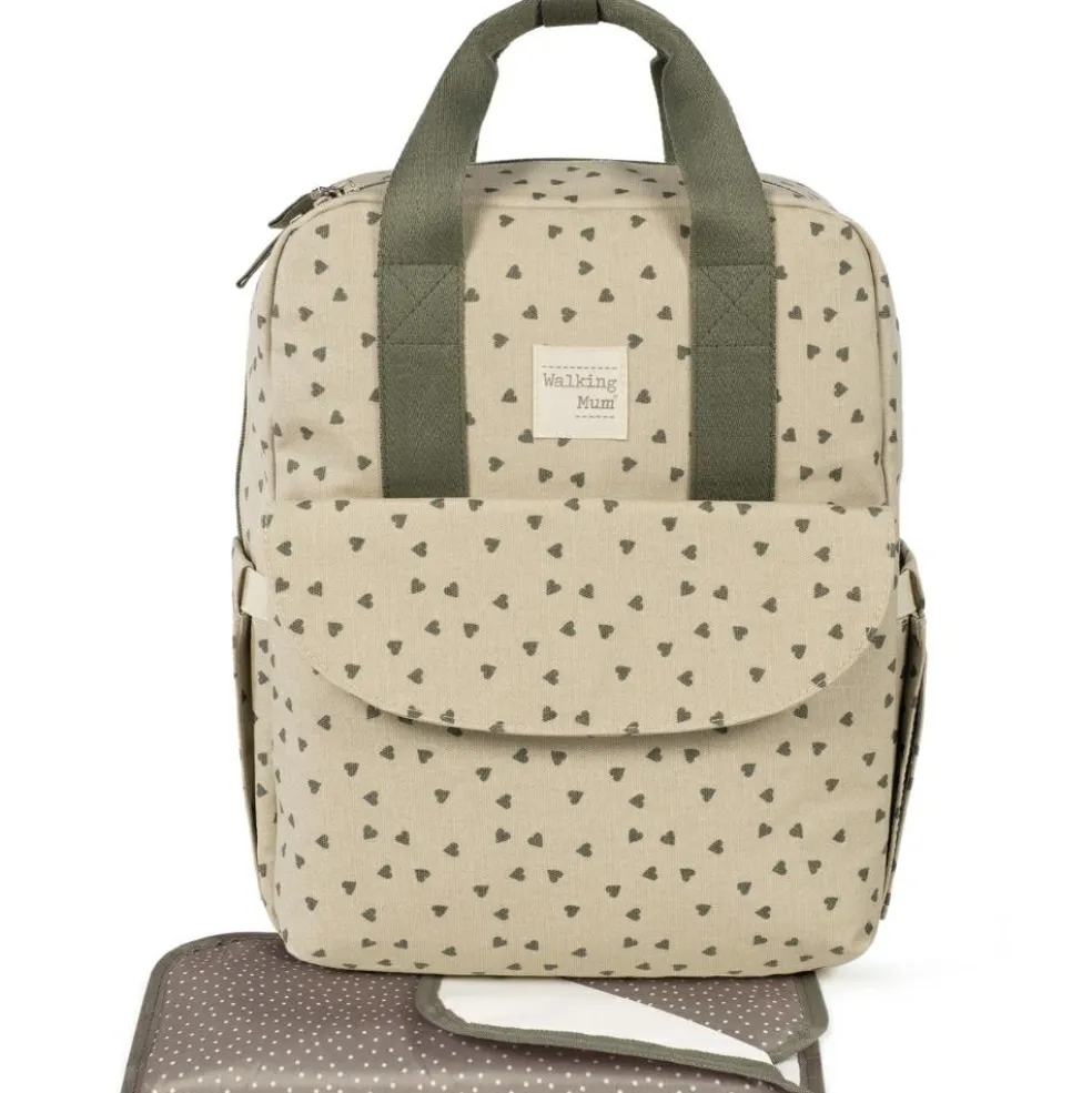 Sac à dos coeurs Poppy Mousse