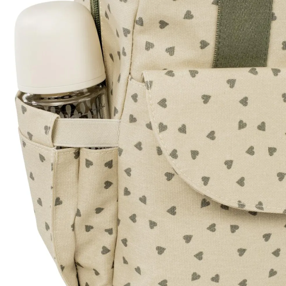Sac à dos coeurs Poppy Mousse