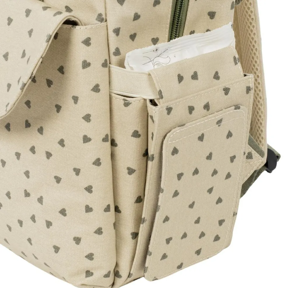 Sac à dos coeurs Poppy Mousse