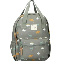 Sac à dos enfant à anses Dinosaures vert