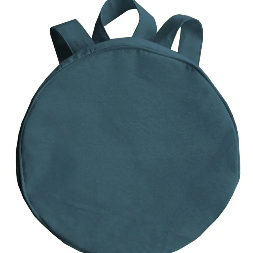 Sac à dos enfant bleu pétrole (personnalisable)
