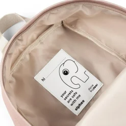 Sac à dos enfant canvas Elphee Rose