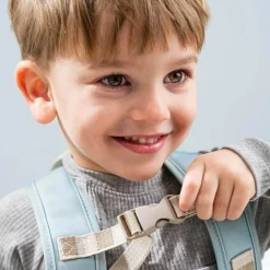 Sac à dos enfant canvas Elphee Bleu