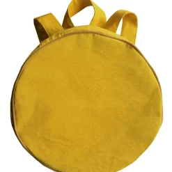 Sac à dos enfant jaune moutarde (personnalisable)