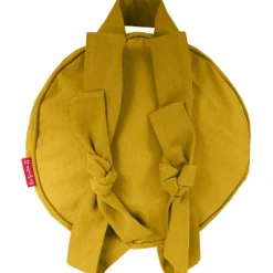 Sac à dos enfant jaune moutarde (personnalisable)