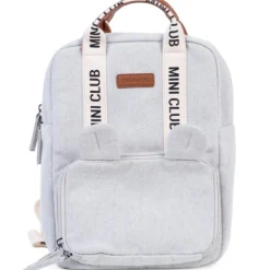 Sac à dos enfant Mini Club signature canvas off white