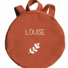 Sac à dos enfant terracotta (personnalisable)