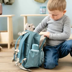 Sac à dos enfant Tiny farm Bleu