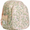 Sac à dos Fleurs rose avec poche isotherme