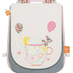 Sac à dos La fille à la tasse (personnalisable)
