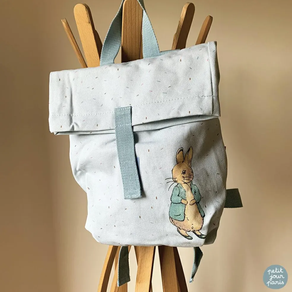 Sac à dos Pierre Lapin bleu
