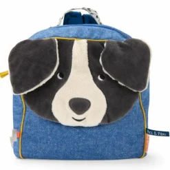 Sac à dos Puce bleu Puce et Pilou (personnalisable)