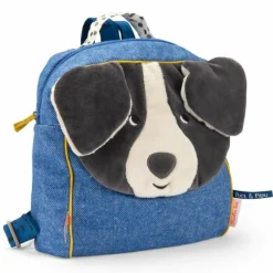 Sac à dos Puce bleu Puce et Pilou (personnalisable)