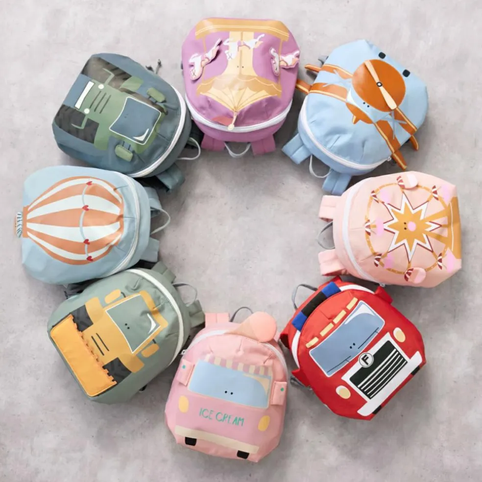 Sac à dos Tiny Drivers Montgolfière