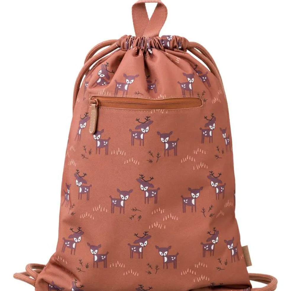 Sac à ficelles Faon marron