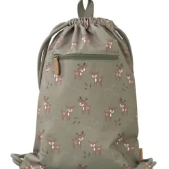 Sac à ficelles Faon olive