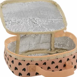 Sac à goûter isotherme Cœurs Saumon