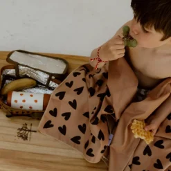 Sac à goûter isotherme Cœurs Noisette