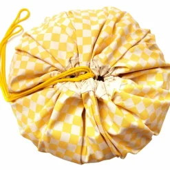 Sac à jouet 2 en 1 Noomad Original Vichy Yellow