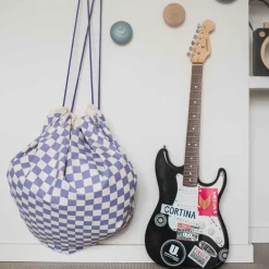 Sac à jouet 2 en 1 Noomad Original Vichy Purple