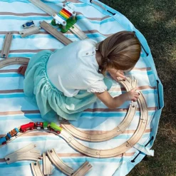 Sac à jouets 2 en 1 Noomad Outdoor Stripes