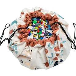 Sac à jouets 2 en 1 réversible Noomad Original Veggie numbers