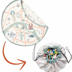 Sac à jouets 2 en 1 réversible Noomad Original Paris Map