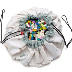 Sac à jouets 2 en 1 réversible Noomad Original Paris Map