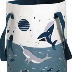 Sac à jouets Little Deep Blue (30 x 40 cm)