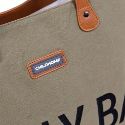 Sac à langer à anses Family bag toile kaki