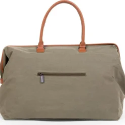 Sac à langer à anses Mommy bag matelassé kaki