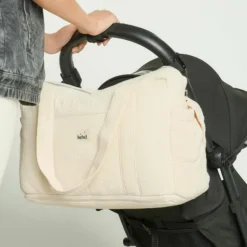 Sac à langer bandoulière 24-48 h sable