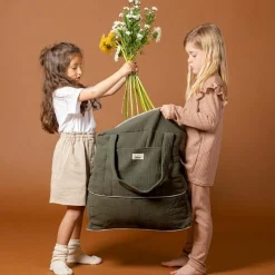 Sac à langer bandoulière 24-48 h kaki