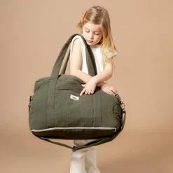 Sac à langer bandoulière 24-48 h kaki