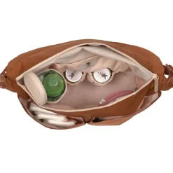 Sac à langer bandoulière Manu terracotta Green Label