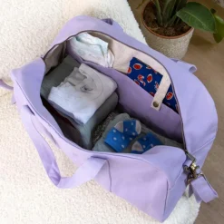 Sac à langer Basile Lilas