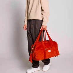 Sac à langer Basile Velours Brique