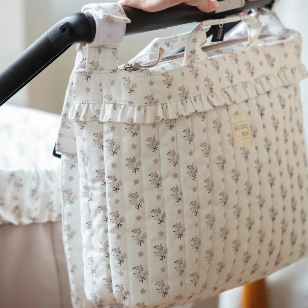 Sac à langer Botton Fleurs