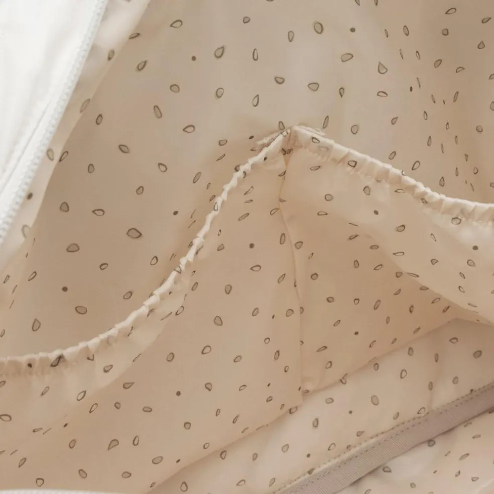 Sac à langer Embossed Lily Sand