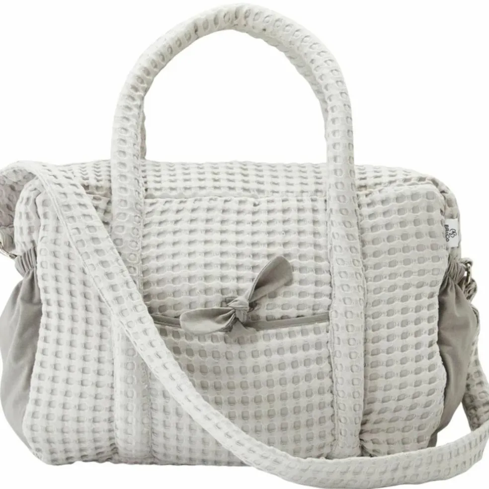 Sac à langer en coton gaufré nuage