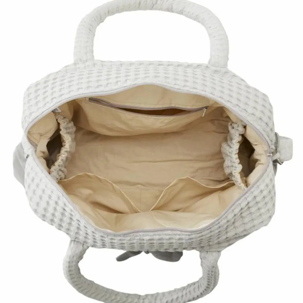 Sac à langer en coton gaufré nuage