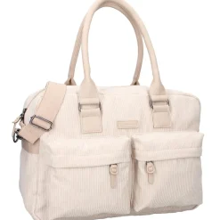 Sac à langer en velours côtelé sable