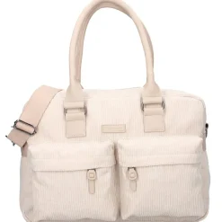 Sac à langer en velours côtelé sable