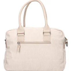 Sac à langer en velours côtelé sable