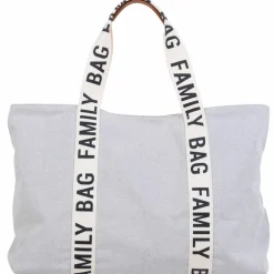 Sac à langer Family bag signature Canvas écru
